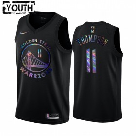 Barn Golden State Warriors Tröja Klay Thompson 11 Iridescent HWC Collection Swingman